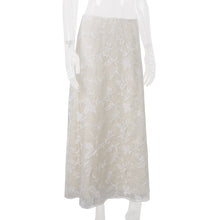 Load image into Gallery viewer, Womens Sexy Low Waist Crocheted Floral Slim Skirt
