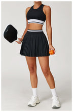 Load image into Gallery viewer, Seamless Yoga Vest Contrast Color Tight H Shaped Beauty Back Underwear Fitness Running Exercise Vest
