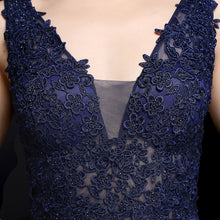 Load image into Gallery viewer, Wedding Diamond Toast Dress Bride Long Appreciation Dinner Fishtail Dress Evening Dress
