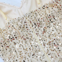 Load image into Gallery viewer, Sequin Sling Dress Host Cocktail Sexy Prom Evening Dress
