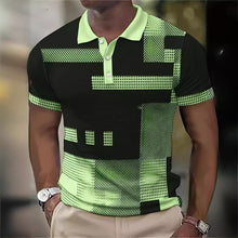 Load image into Gallery viewer, Mens 3d Digital Printing Sports Short Sleeve Shirt
