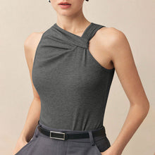 Load image into Gallery viewer, Womems Office High Class Elegant Sleeveless Top
