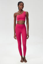 Load image into Gallery viewer, Womens Small Wave One Shoulder Sports Underwear Fitness Sports Bra Running Yoga Underwear Sportbra
