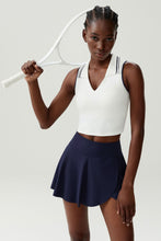 Load image into Gallery viewer, Stand Collar Tennis Women Yoga Fitness Running Top Quick Drying Sleeveless Vest with Chest Pad
