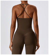 Load image into Gallery viewer, Womens Sollinarry Nude Feel Beauty Back Yoga Vest Inner Wear Blouse Outdoor Sports Bra Running Workout Vest
