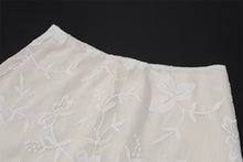 Load image into Gallery viewer, Womens Sexy Low Waist Crocheted Floral Slim Skirt
