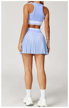 Load image into Gallery viewer, Seamless Yoga Vest Contrast Color Tight H Shaped Beauty Back Underwear Fitness Running Exercise Vest
