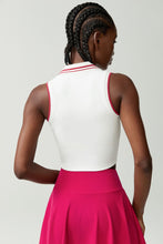 Load image into Gallery viewer, Stand Collar Tennis Women Yoga Fitness Running Top Quick Drying Sleeveless Vest with Chest Pad
