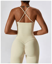 Load image into Gallery viewer, Womens Sollinarry Nude Feel Beauty Back Yoga Vest Inner Wear Blouse Outdoor Sports Bra Running Workout Vest
