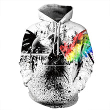 Load image into Gallery viewer, Womens / Mens / Kids -Starry Sky Color Ink Digital Printed Hoodie
