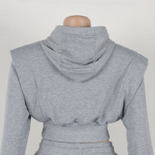 Load image into Gallery viewer, Hooded Sweater Wide Leg Two Piece Sets
