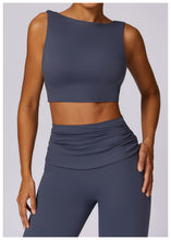 Load image into Gallery viewer, Sollinarry Shockproof Beauty Back High Strength Poly Quick Drying Workout Clothes Running Tight Sports Underwear Yoga Vest
