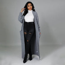 Load image into Gallery viewer, Womens Autumn Winter Casual Long Sleeve Long Sweater Coat

