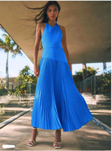 Load image into Gallery viewer, Womens Clothing Casual Pleated Cloth Halter Dress
