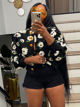 Load image into Gallery viewer, Black Background Chrysanthemum
