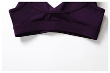 Load image into Gallery viewer, Sollinarry Sustainable Recycled Beauty Back Yoga Bra Outer Wear Running Exercise Underwear Tight Quick Drying Workout Top
