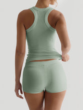 Load image into Gallery viewer, Womens Sports Yoga Camisole Summer Shorts Set

