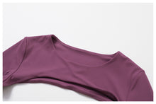 Load image into Gallery viewer, Sollinarry Outer Wear Sports Waistcoat Long Sleeved Shawl Yoga Clothes Nude Feel Workout Clothes Top Running Sports Blouse
