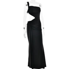 Load image into Gallery viewer, Summer Sexy One Shoulder Backless Tube Pleated Dress
