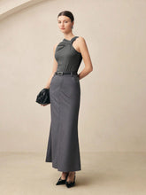 Load image into Gallery viewer, Womems Office High Class Elegant Sleeveless Top
