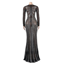 Load image into Gallery viewer, Womens Rhinestone Mop Nightclub Dress
