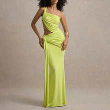 Load image into Gallery viewer, Summer Sexy One Shoulder Backless Tube Pleated Dress
