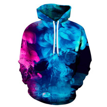 Load image into Gallery viewer, Womens / Mens / Kids -Starry Sky Color Ink Digital Printed Hoodie
