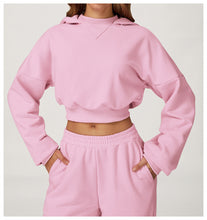 Load image into Gallery viewer, Womens Hooded Sweatshirt Autumn Winter Casual Loose Outdoor Running Fitness Sportswear Coat
