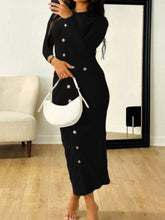 Load image into Gallery viewer, Women Clothing Autumn Elegant Elegant High Grade Sheath Maxi Dress
