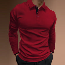 Load image into Gallery viewer, Mens Casual Sports Fitness Stand Collar Stretch Vertical Bar Long Sleeve Shirt
