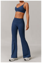 Load image into Gallery viewer, Sollinarry Sustainable Recycled Beauty Back Yoga Bra Outer Wear Running Exercise Underwear Tight Quick Drying Workout Top
