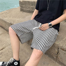 Load image into Gallery viewer, Mens Thin Striped Casual Outdoor Shorts
