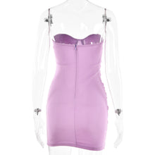 Load image into Gallery viewer, Womens Clothing Summer Strapless Tube Top Backless Hip Dress
