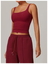 Load image into Gallery viewer, Sollinarry Tight Yoga Vest Quick Drying Workout Clothes Outdoor All Matching Running Beauty Back Exercise Underwear
