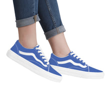 Load image into Gallery viewer, Ti Amo I love you - Exclusive Brand - San Marino Blue - Low Top Flat Sneaker
