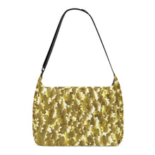 Load image into Gallery viewer, Ti Amo I love you - Exclusive Brand - Abstract Gold Stars - Journey Computer Shoulder Bag
