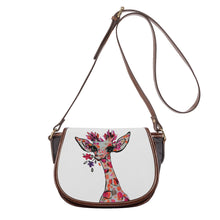 Load image into Gallery viewer, Ti Amo I love you - Exclusive Brand - Concrete - Giraffe- Saddle Bag
