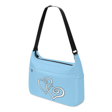 Load image into Gallery viewer, Ti Amo I love you - Exclusive Brand - Sail 2 - Double White Heart - Journey Computer Shoulder Bag
