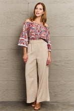 Load image into Gallery viewer, Off Shoulder Bohemian Style Blouse - Only Size S Left Ti Amo I love you
