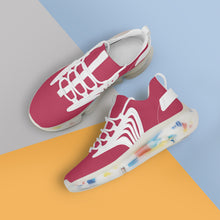 Load image into Gallery viewer, Ti Amo I love you - Exclusive Brand - Viva Magenta - Mens / Womens - Air Max React Sneakers - White Soles
