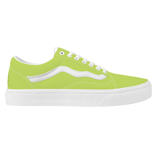 Ti Amo I love you - Exclusive Brand - Yellow Green - Low Top Flat Sneaker