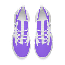 Load image into Gallery viewer, Ti Amo I love you - Exclusive Brand - Heliotrope 3 - Mens / Womens - Air Max React Sneakers - White Soles
