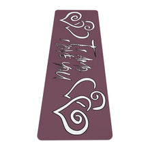 Load image into Gallery viewer, Ti Amo I love you - Exclusive Brand - Brownish Purple - Yoga Mat
