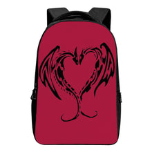 Load image into Gallery viewer, Ti Amo I love you - Exclusive Brand  - Cardinal - Dragon Heart - Laptop Backpack
