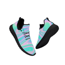 Load image into Gallery viewer, Ti Amo I love you - Exclusive Brand - Lightweight Mesh Knit Sneaker - Black Soles
