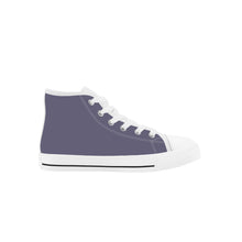 Load image into Gallery viewer, Ti Amo I love you - Exclusive Brand - Dolphin - Kids High Top Canvas Shoes
