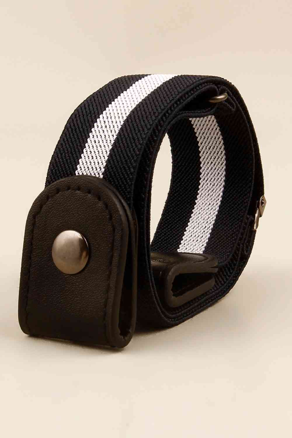 PU Elastic Snap Closure Belt Ti Amo I love you