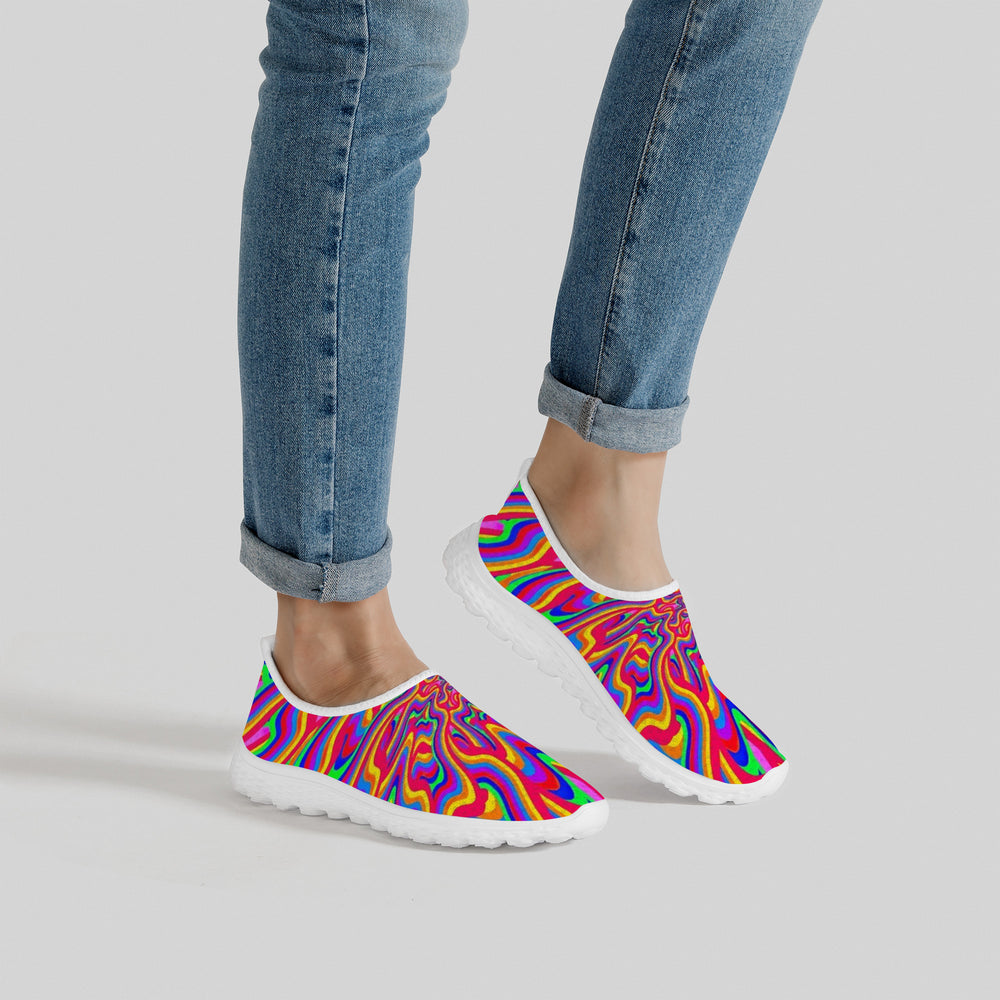 Ti Amo I love you - Exclusive Brand - Rainbow - Women's Mesh Running Shoes