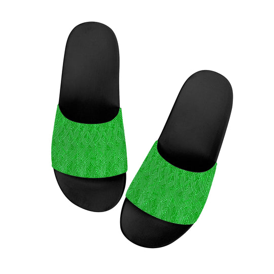 Ti Amo I love you - Exclusive Brand - Mens / Womens - Slide Sandals - Black Soles