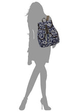 Load image into Gallery viewer, Paisley Printed Canvas Backpack Ti Amo I love you
